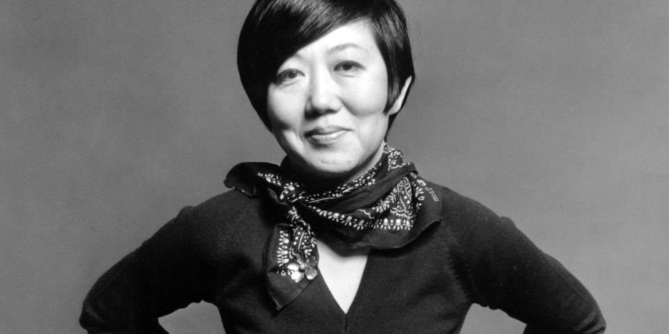 Black and white photograph of Willa Kim.